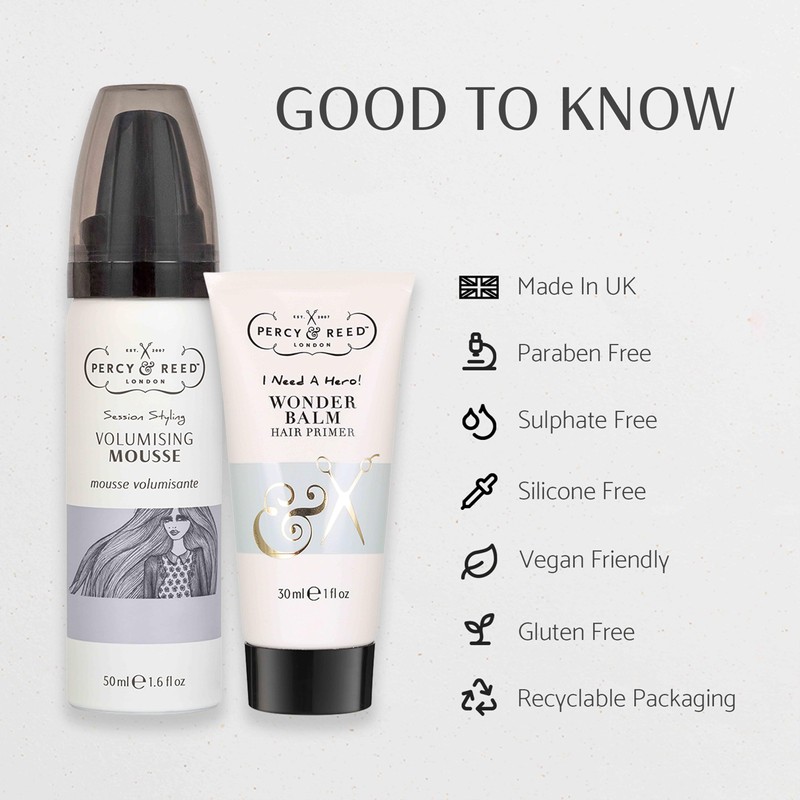 Percy & Reed The Full Effect Voulmising Mouse 50mL and