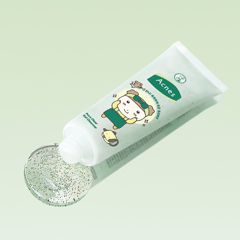 Acnes Pore Clear Gel Cleanser 125ml Maru Edition / 아크네스