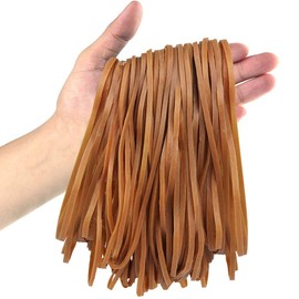 Coopay 180 Pack Large Rubber Bands, Heavy Duty Trash Can Band, Strong Elastic Bands for Office Supply, Garbage Cans, File Folders, Size 8 inches