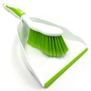 Dustpan and Brush Set , Choose Your Colour (Green)