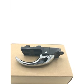 AM Autoparts Door Handle Front Inner Inside Chrome Pair Set for Ford F150 F250LD NEW 97 - 03