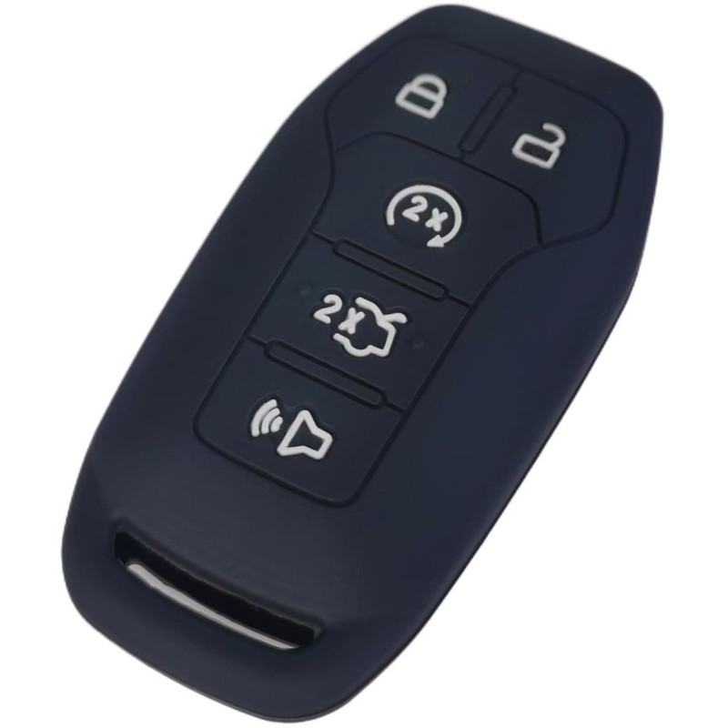 waymei Silicone Key Fob Cover Remote Keyless Case Protector Compatible
