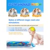 Water Play Mat, 7 Upgrade [ New] Inflatable Infant Baby