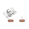 sourcing map 4 Pcs Hasp Clasp Latch Lock, 30 x