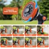 Rosy Earth Metal Garden Hose 25ft, Lightweight Steel Water Hose
