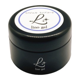 LinoGel Top Gel, Top Gel, Domestic Gel, Nail Top, 0.5 oz (15 g), Semi-Hard, Glossy, Transparent, UV LED Compatible (1 Piece)