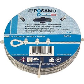 Format 4011645017434 – Wire Rope 5 mm / Ring 10 m Galvanised