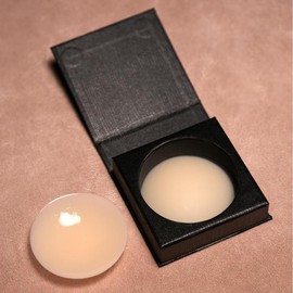 DNS WEAR Smooth Matte Silicone Cover Pasties : Reusable Bra Replacement Women's Undergarment Accessory Alternative - Color: PEACH