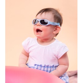 Kiddus Baby Sunglasses for Boys and Girls Aged 0 Months to 2 Years, 100% UV Protection, Super Comfortable with Adjustable, Soft Strap The ideal baby gift. -