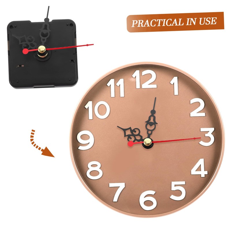 LALAFINA 1 Set DIY Clock Mechanism Kit of Silent Clock