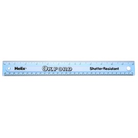 Helix Oxford 12 inch 30cm Shatter Resistant Ruler