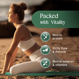 Noop Irish Sea Moss, Bladder Tack, Fenugreek 400 mg, Vegan, 2 Month Cure, Sweden Produced, 60 Capsules Superfood with Irish Sea Moss, Bladder Jug and Carde