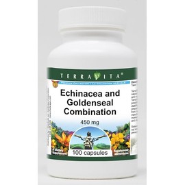 Echinacea and Goldenseal Combination - 450 mg (100 Capsules, ZIN: 513010) - 2 Pack