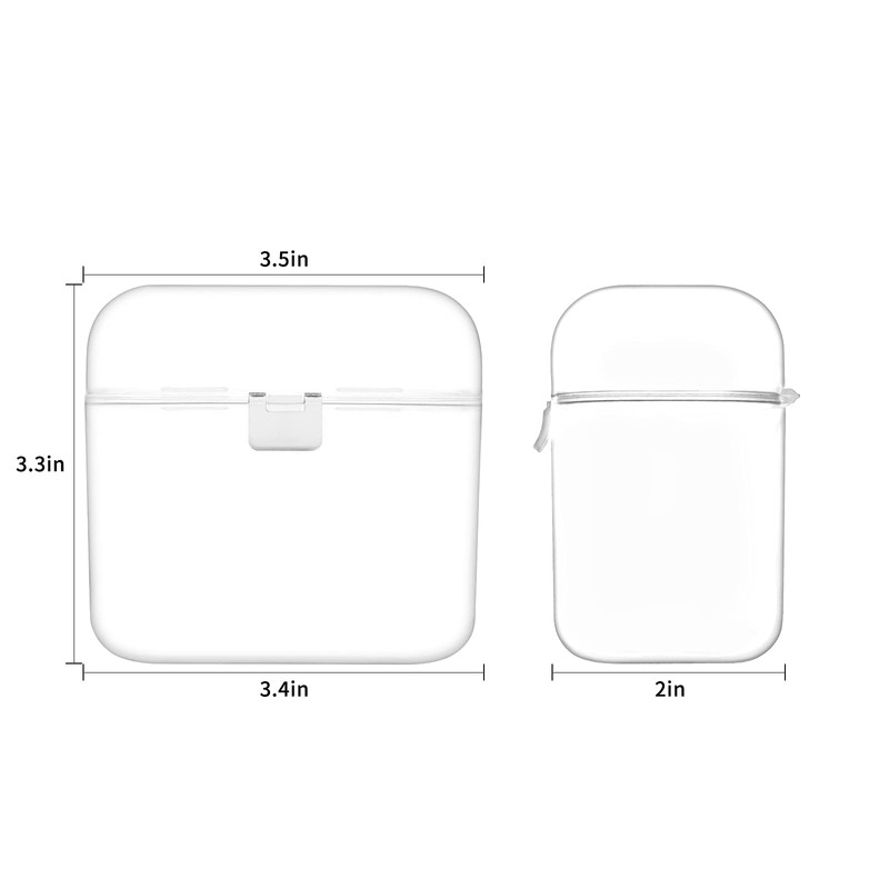 Accmor Pacifier Case, Pacifier Container Can Storage 2 Pacifiers, Baby