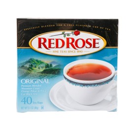 Red Rose, Tea Bags, 40 Count