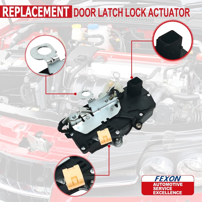 4PCS Door Latch Lock Actuator Set Replaces for Chevy Impala