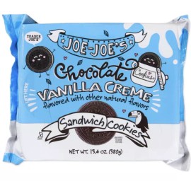 Trader Joe's 2 Pack Trader Joe’s Chocolate Vanilla Creme Joe-Joe's 13.4 oz Each Pack NEW ITEM