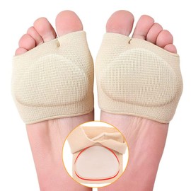 Metatarsal Padding, Bunion Padding, Forefoot Pad, Comfort Forefoot Pad, Comfortable Fabric Ball Protection, Foot Soft Socks for Support Feet (EU 39-43)