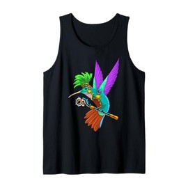 Mayan Hummingbird Huitzilopochtli Aztec Mythology Ancient Tank Top