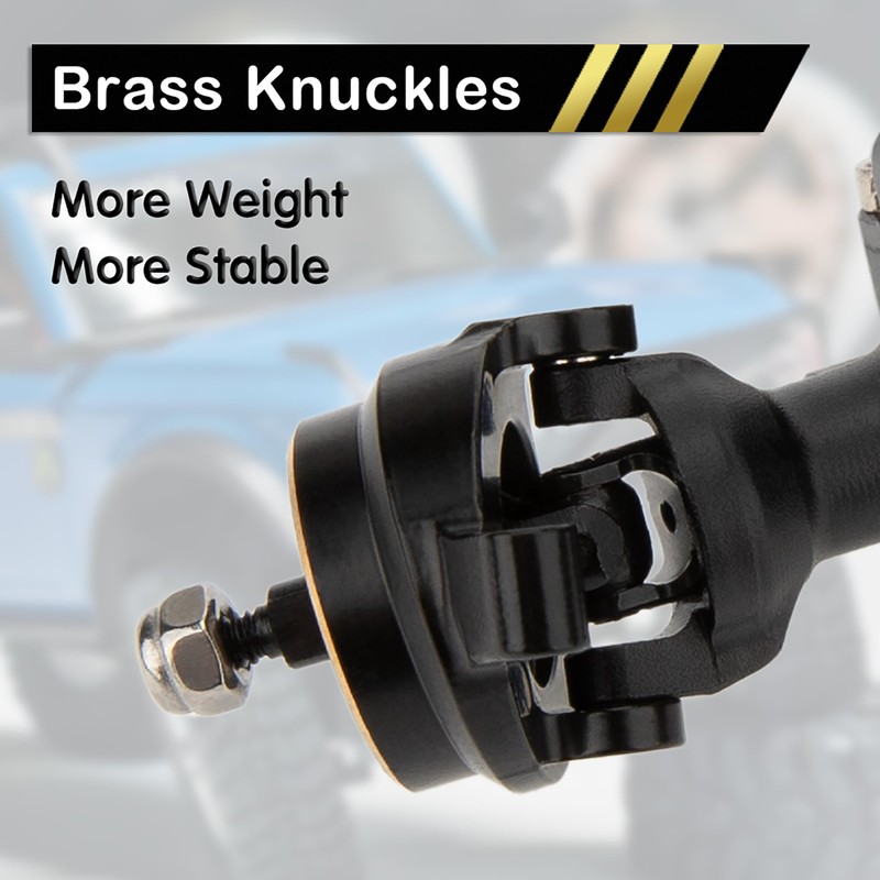 MEUS RACING SCX30 Axles with Universal Axle Shafts for Axial