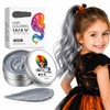 Cera Para Pintar Cabello, Tinte Temporal Para Cabello (Gris)