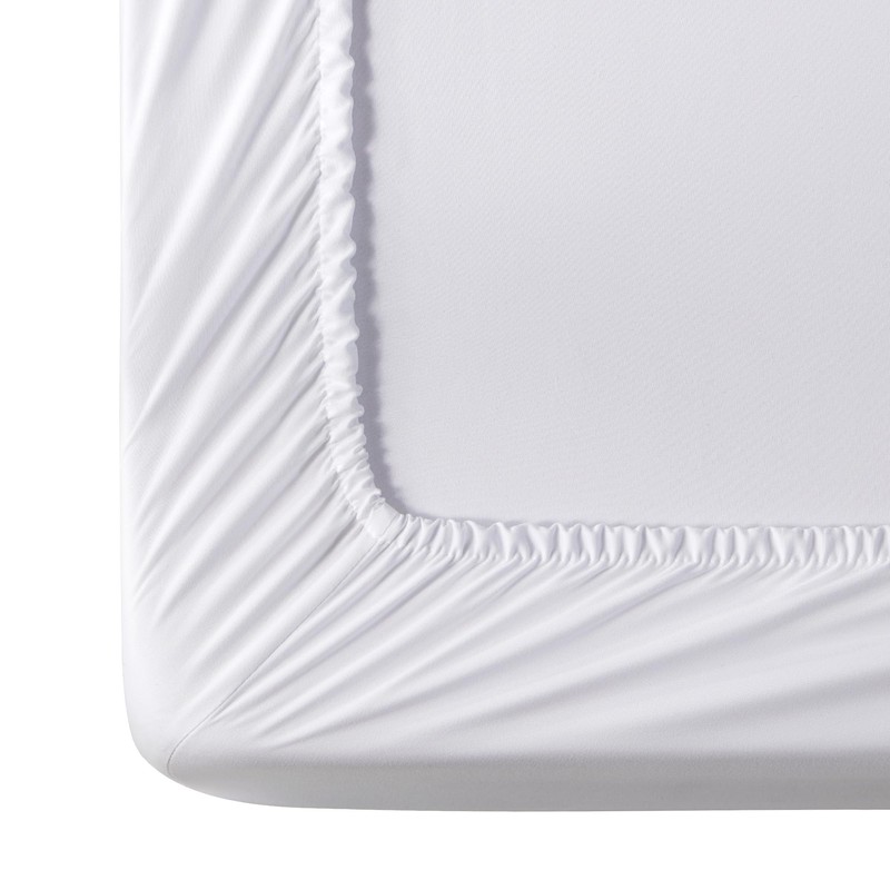 Sonive Fitted Sheet 140 x 200 cm, Breathable Bed Sheet