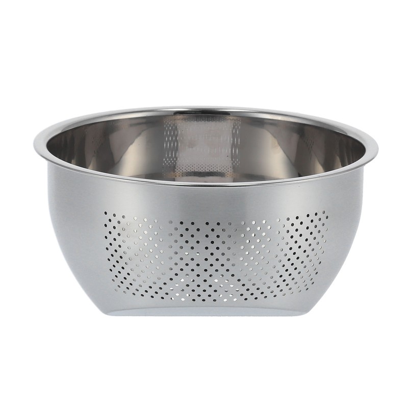 Drain Basket Stainless Steel Rice Sieve Thickened Vegetable Washing Drainer