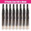 Faux Locs with Curly Ends Soft Goddess Locs Crochet Hair
