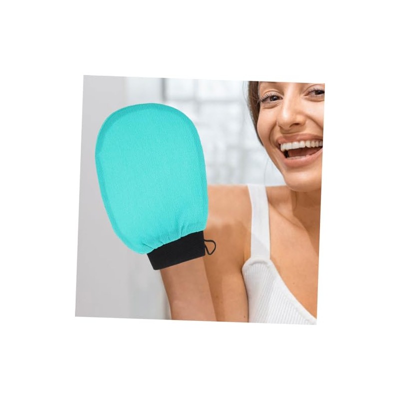 Healeved Guante Exfoliante Baño Piel Sensible Ducha Corporal Eliminar Muerta