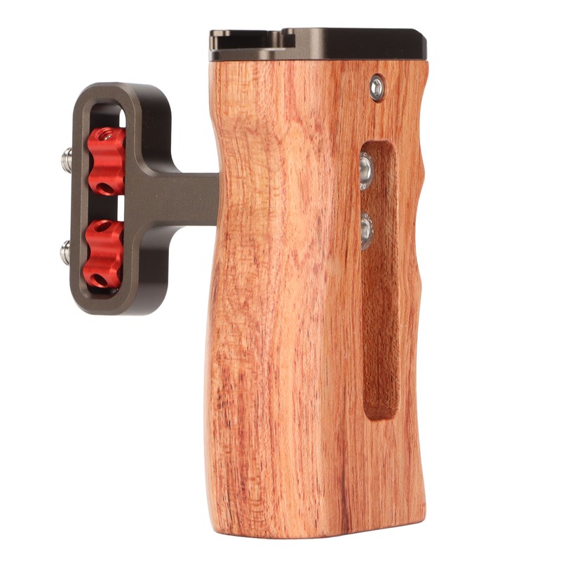Universal Side Wooden Handle Grip Natural Adjustable Brazilian Wood Side