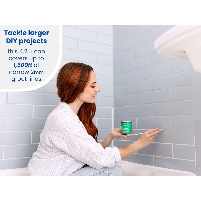 Grout Pen Grout Paint: Waterproof Tile Paint Grout Refresh Restorer