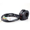 Qiilu Indicator Switch Motorcycle, Motorcycle Handlebar Horn High/Low Beam Indicator