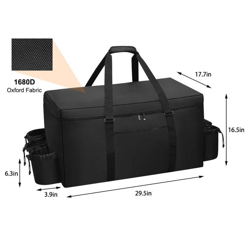 Ajyingasyo Grill Carry Bag for Weber Q1000 Q1200 Liquid Propane