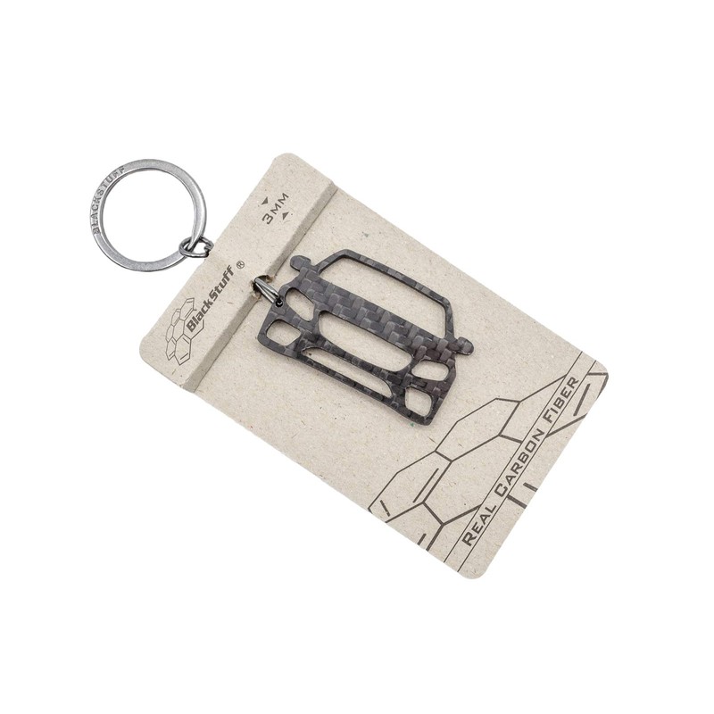 BlackStuff Carbon Fibre Keyring Compatible with E Class W213 2016