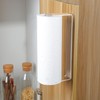 ZUNTO Wall Mounted Paper Towel Holder with Shelf for Garage,