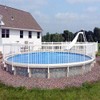 Vinyl Works 24- Inch Above Ground Pool Fence Section Removal