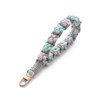 CHUQING Key Chain Macrame Lanyard Short Key Ring Fabric Boho