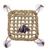 XUTONG Hermit Crab Climbing Toys, Seagrass Mat Lizard Hammock with