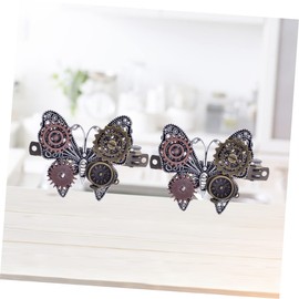 FOMIYES Butterfly Hairpin Alloy Barrette Clip Set Hair Accessories for Women Perfect for Parties
