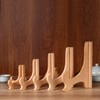 Set of 2 Wooden Plate Stand Display Stand Picture Frame