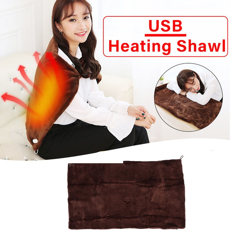 Heating Shoulder Pad Portable 3 Levels USB Adjustable Breathable Hot
