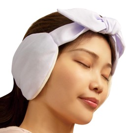 Alphax Earpads Ear Warming Graphene Melts Dense Ear Puff Purple