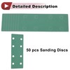 X AUTOHAUX 50 Pcs Sanding Discs Wet Dry Waterproof Hook