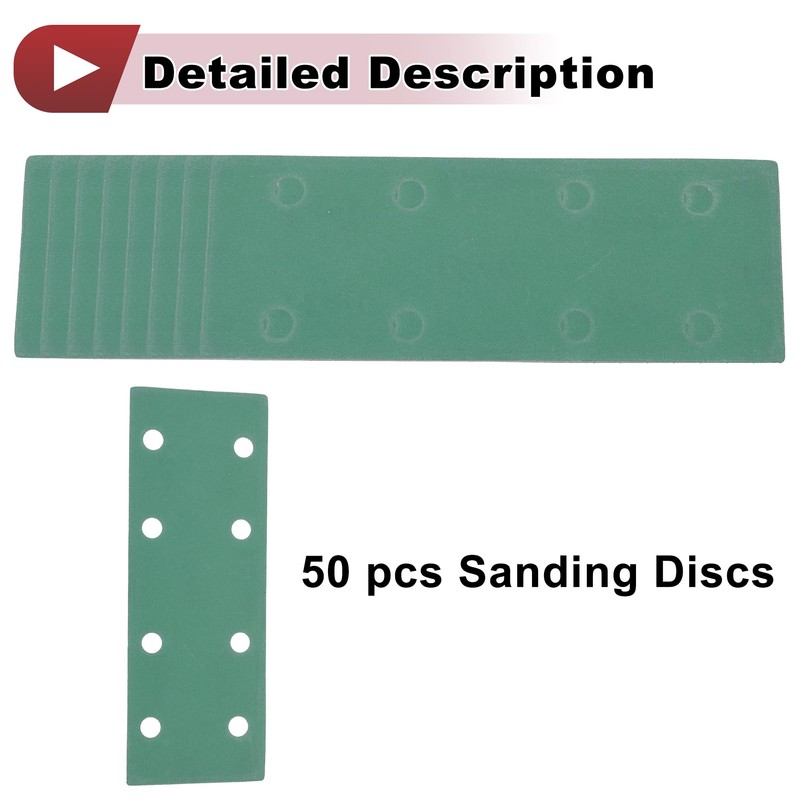 X AUTOHAUX 50 Pcs Sanding Discs Wet Dry Waterproof Hook