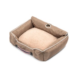 PetBed2GO, Buick, TAN Pet Bed Cushion & Car Seat Cover, 26x20x6, 3.5 lbs