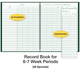 Ward 38 Name Class Record Book (6-7 Week Periods)