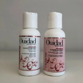 Ouidad Advanced Climate Control Defrizzing Shampoo Conditioner Travel Duo 2.5 oz