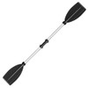 125cm Kayak Paddles Aluminum Magnesium Alloy Lightweight Paddles Detachable Kayaking