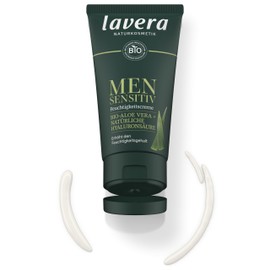 lavera Men Sensitive Moisturising Cream for Sensitive Skin Gentle & Refreshing Helps with Itching Vegan Natural Cosmetics 50 ml