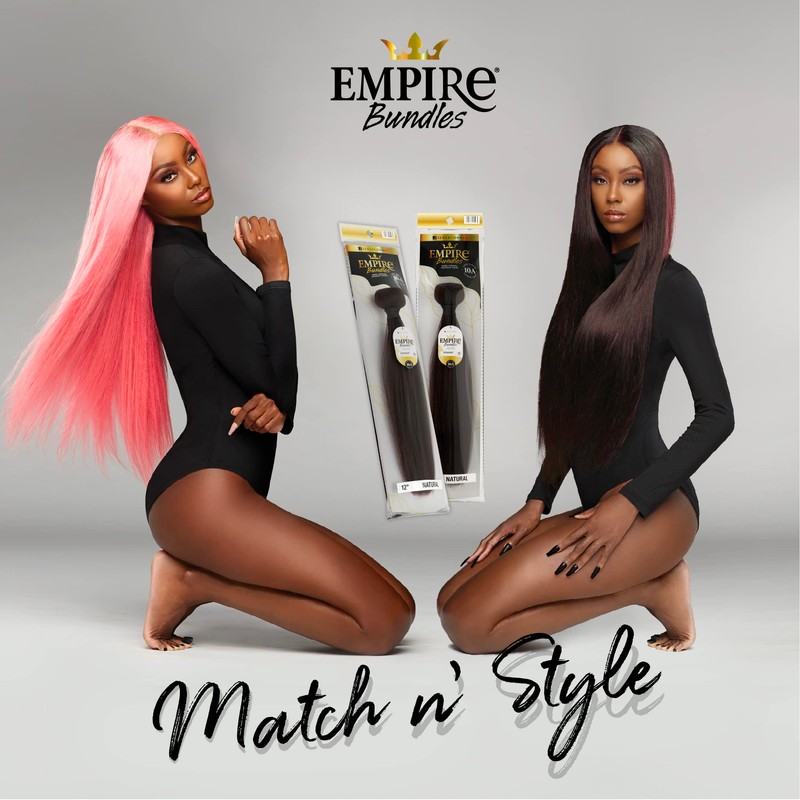 Sensationnel Empire bundles- deep 10a tangle shed free human hair